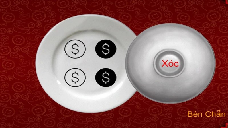 Xóc đĩa dễ dàng thu hút người chơi bởi hình thức và quy tắc chơi đơn giản 